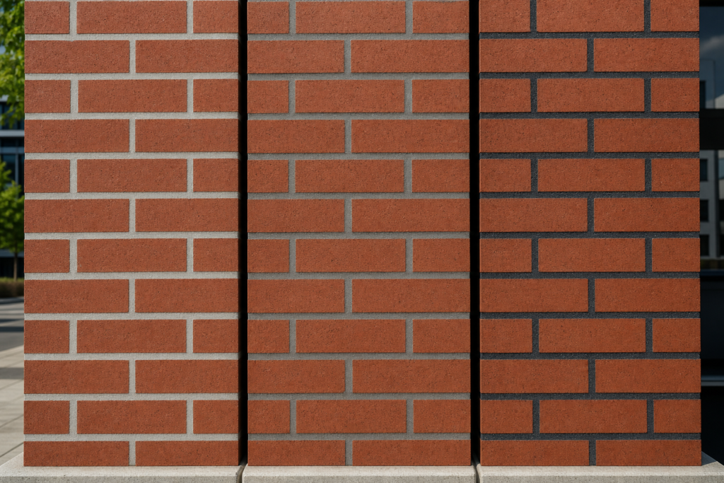 Titelbild zu „Klinkerfassaden im Vergleich: Wie Fugenfarbe die Optik prägt“